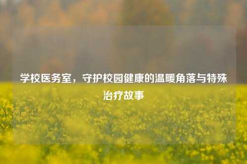 学校医务室，守护校园健康的温暖角落与特殊治疗故事