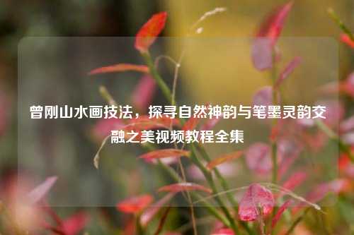 曾刚山水画技法，探寻自然神韵与笔墨灵韵交融之美视频教程全集