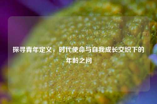 探寻青年定义,时代使命与自我成长交织下的年龄之问