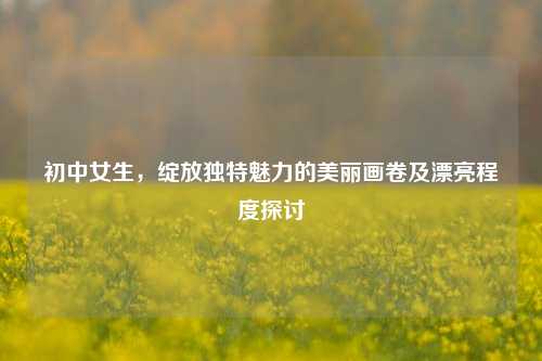 初中女生,绽放独特魅力的美丽画卷及漂亮程度探讨