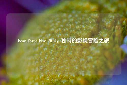 Fear Force Five 2014,独特的影视冒险之旅