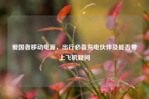 爱国者移动电源,出行必备充电伙伴及能否带上飞机疑问