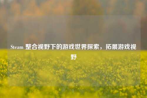 Steam 整合视野下的游戏世界探索，拓展游戏视野