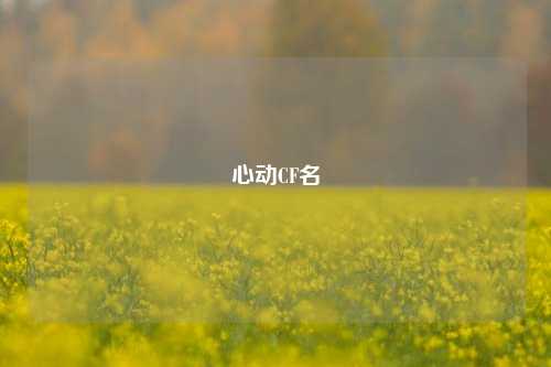 心动CF名