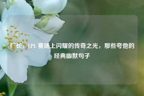 厂长，LPL 赛场上闪耀的传奇之光，那些夸他的经典幽默句子