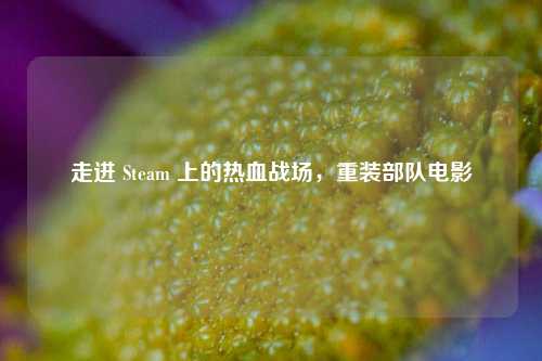 走进 Steam 上的热血战场,重装部队电影