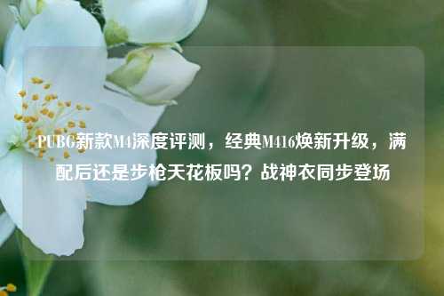 PUBG新款M4深度评测，经典M416焕新升级，满配后还是步枪天花板吗？战神衣同步登场